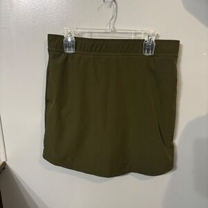 Eddie Bauer‎ Olive Green Athletic Activewear Skort (Women's Large)